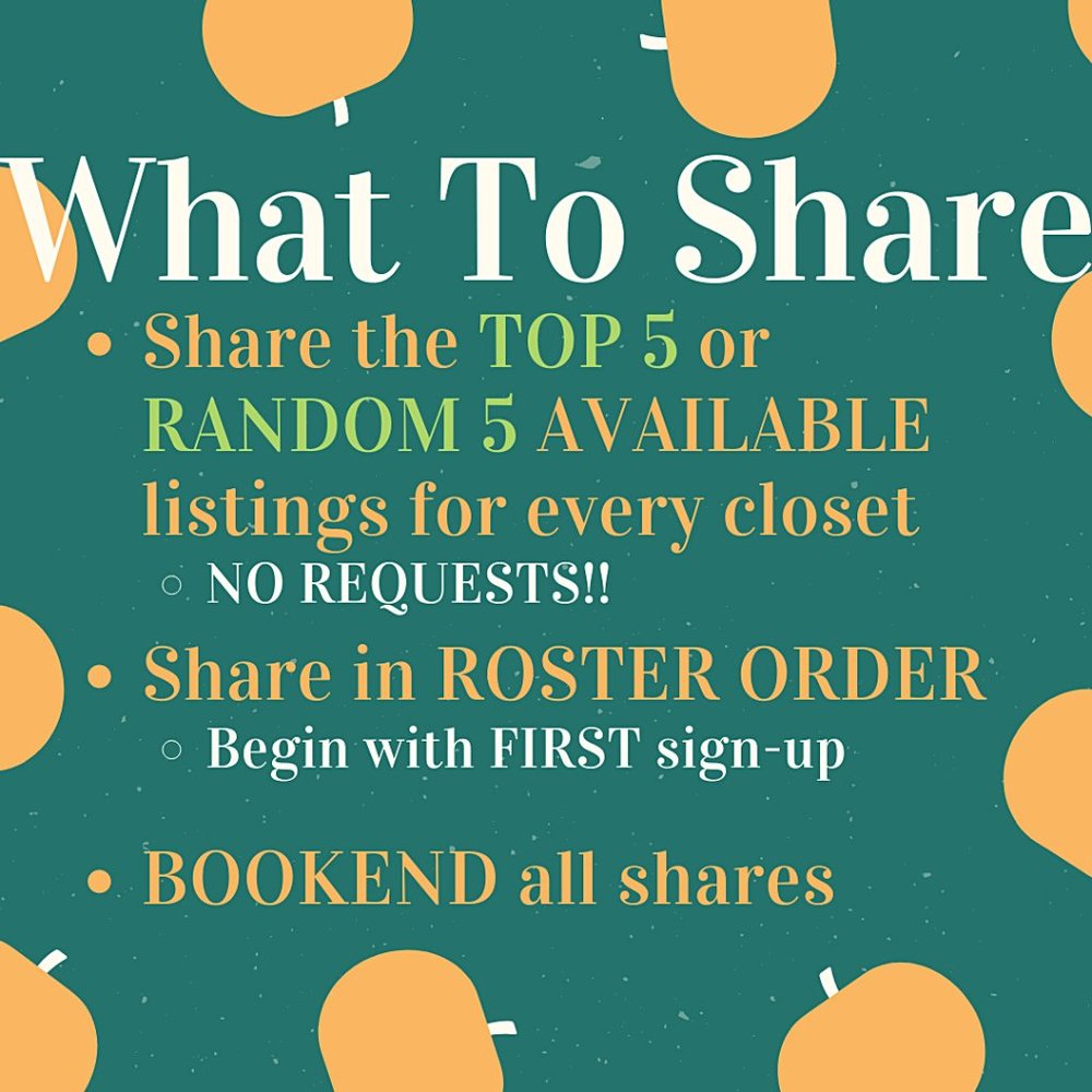 POSHGIVING CLOSED FOR SIGN-UP! Final Roster Will Be Posted Shortly! ♥ - Picture 5 of 8